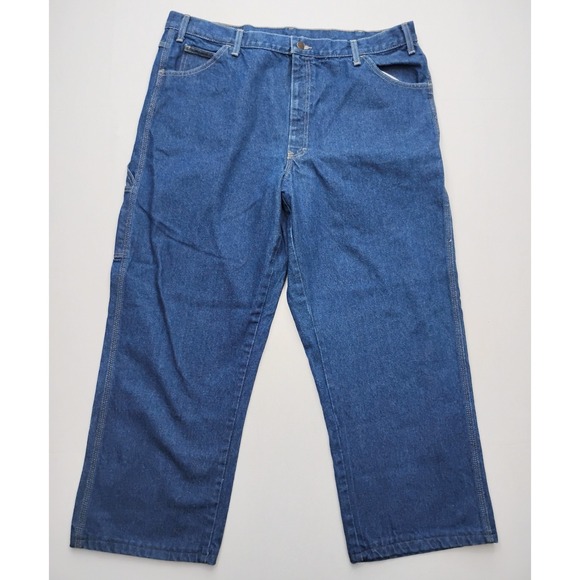 Dickies Other - Dickies Carpenter Pants Jeans Mens 40x29 Blue Baggy Skater Hip Hop 90s Vintage